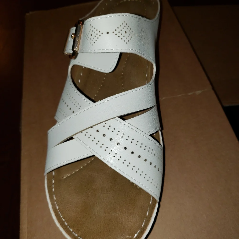White Sandals - Picture 2 of 2